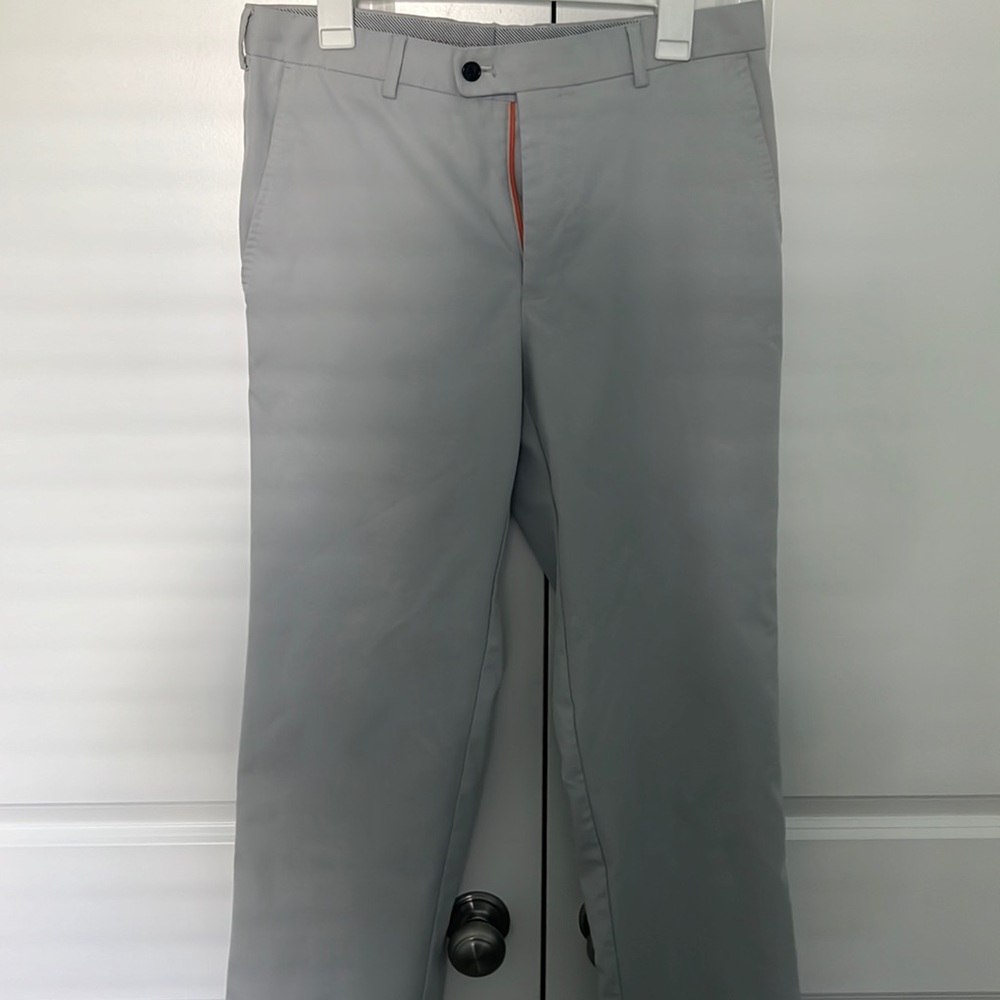 Peter Millar 32x32 performance golf pants British grey
